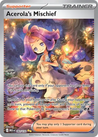 Acerola's Mischief (Mega Evolution 183/132)